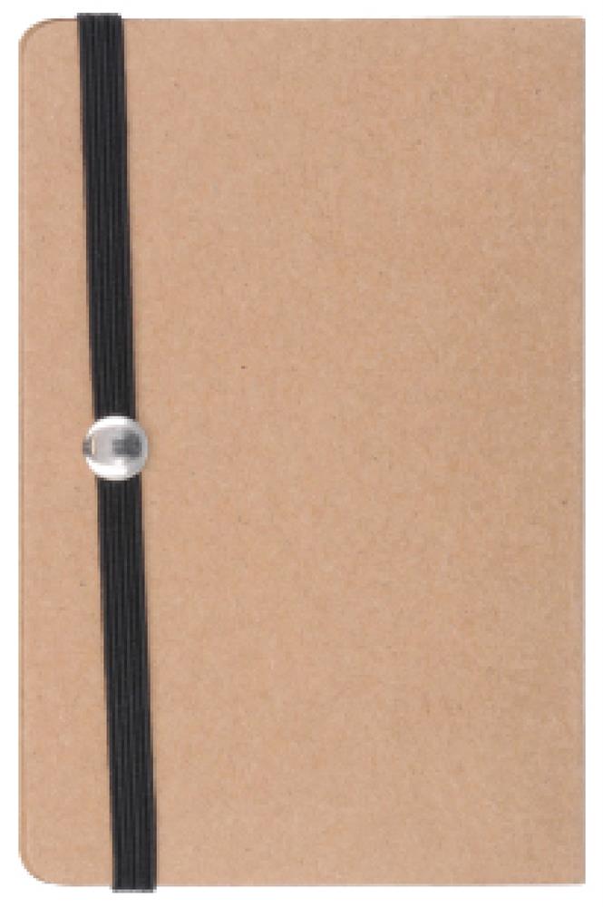 Set mémo papier kraft personnalisé FOLDNOTE, dos