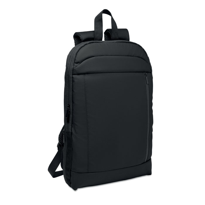 Sac à dos extensible 16'' RPET personnalisé XPANDA, Noir
