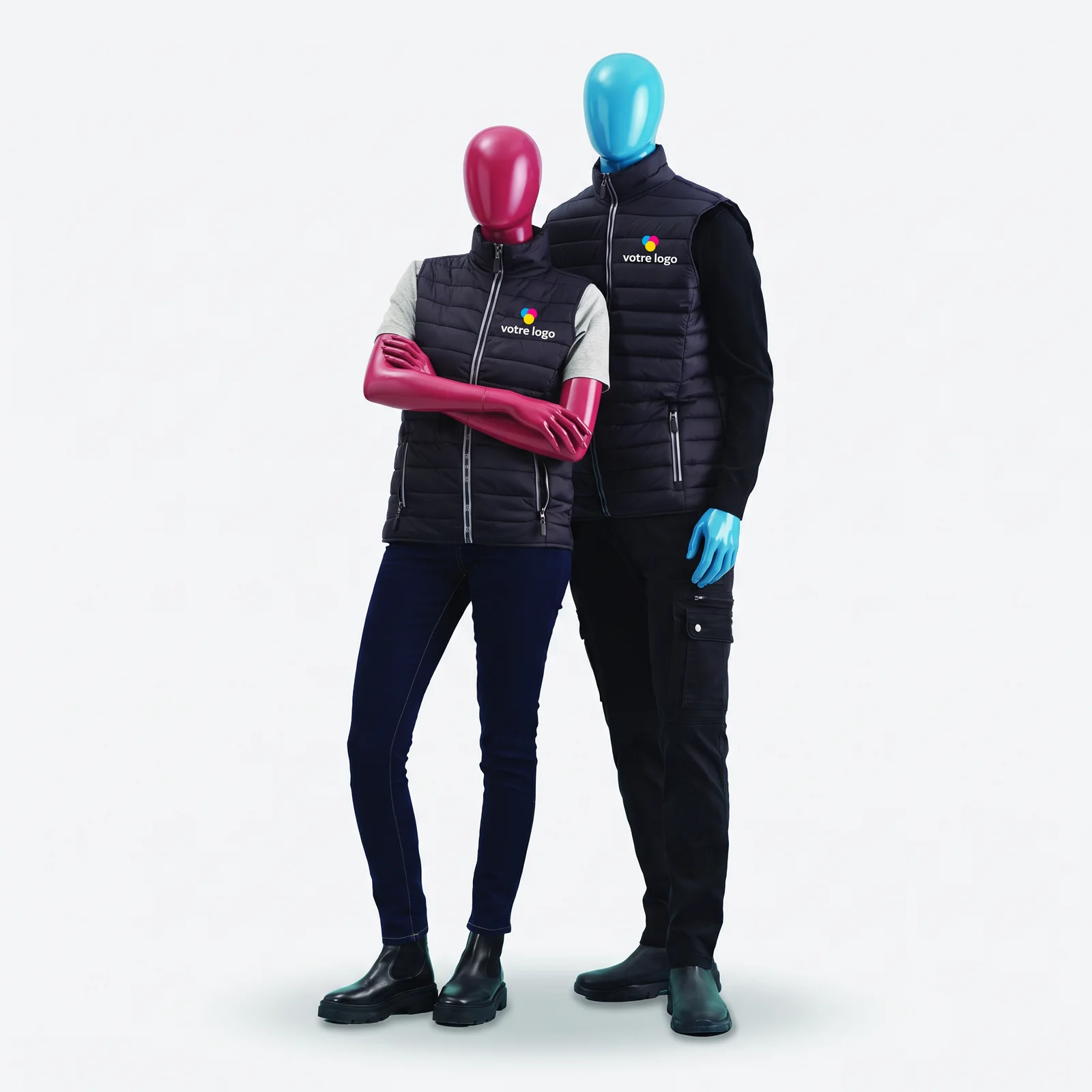 Bodywarmer doudoune light homme personnalisé WAVE MEN