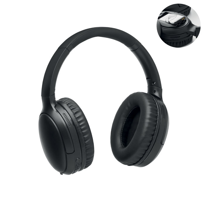Casque sans fil pliable avec pochette personnalisé ECHO