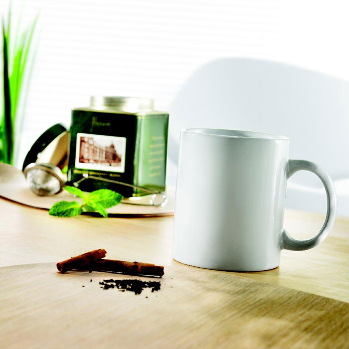 Mug céramique blanc 300 ml personnalisé DUBLIN