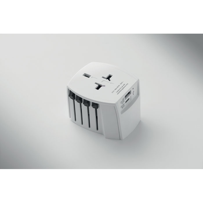 Adaptateur voyage USB 30W personnalisé MUV USB AC30 PD