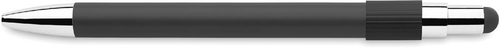 Stylo stylet spinner aluminium personnalisé EDD, face opposée au clip