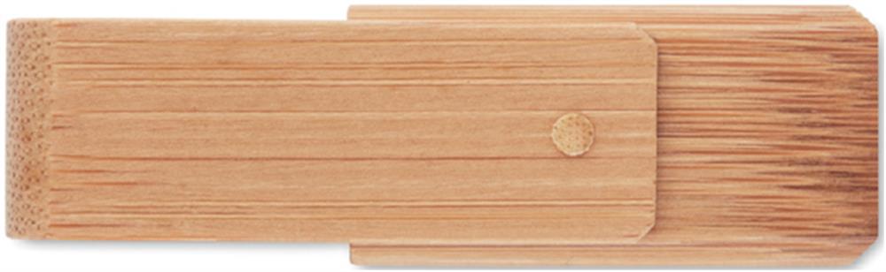 Clé USB bambou 16 Go personnalisée, dos