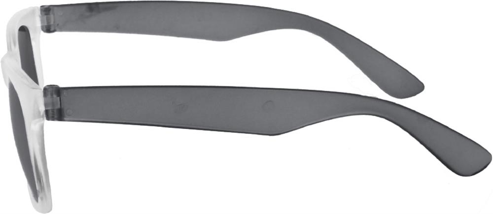 Lunettes de soleil miroir personnalisées AMERICA TOUCH, pied gauche