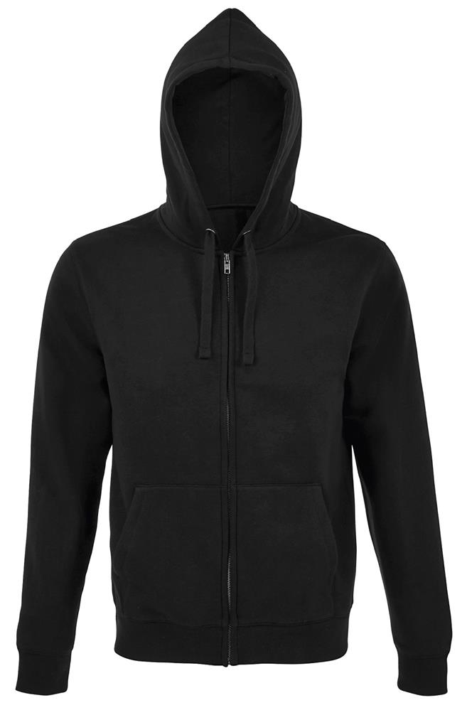 Sweat zippé à capuche 280 g/m² personnalisé SPIKE MEN, côté cœur