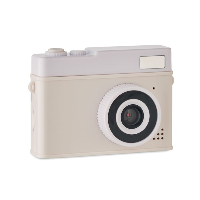 Appareil photo numérique 12MP personnalisé RAPID, Beige
