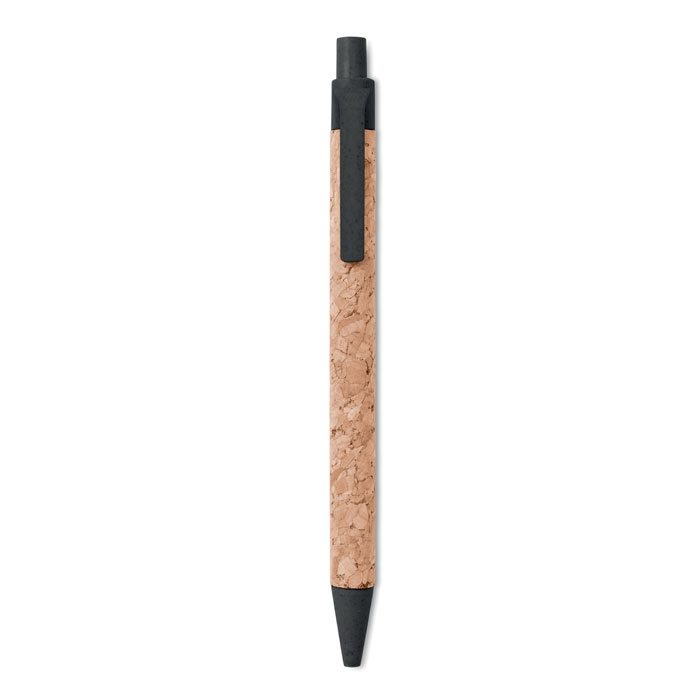 Stylo bille liège et paille de blé personnalisé MONTADO