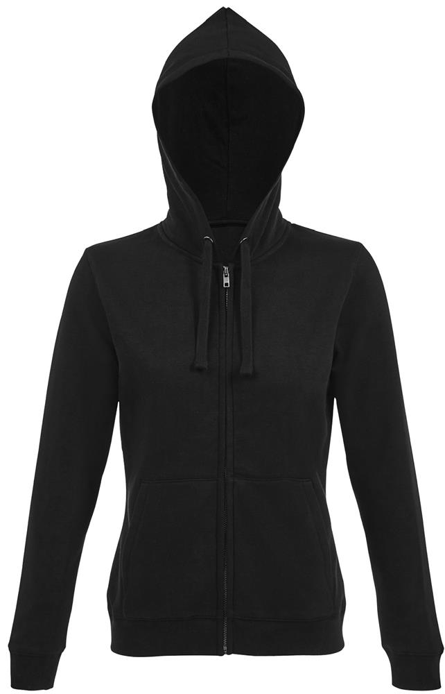 Sweat zippé femme 280 g/m² personnalisé SPIKE WOMEN, côté cœur