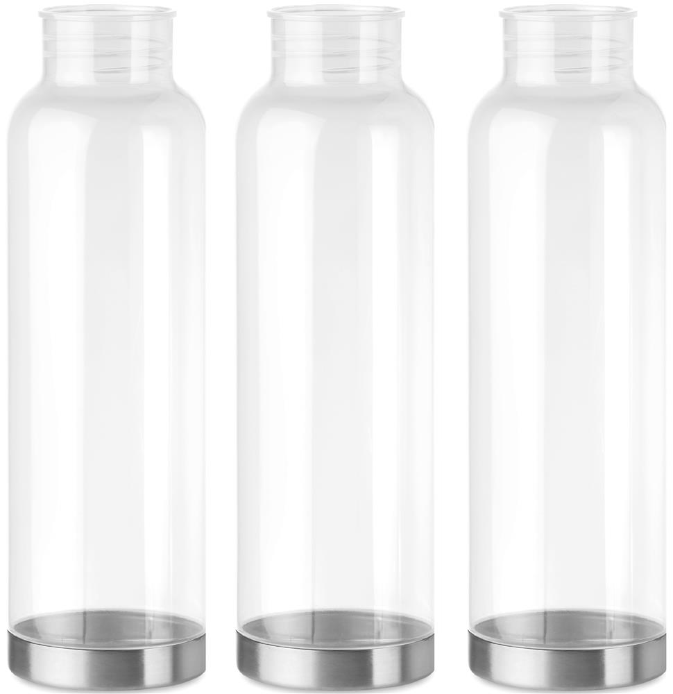Bouteille Tritan 800 ml bambou personnalisée HELSINKI BASIC, tour complet (impression numérique 360)