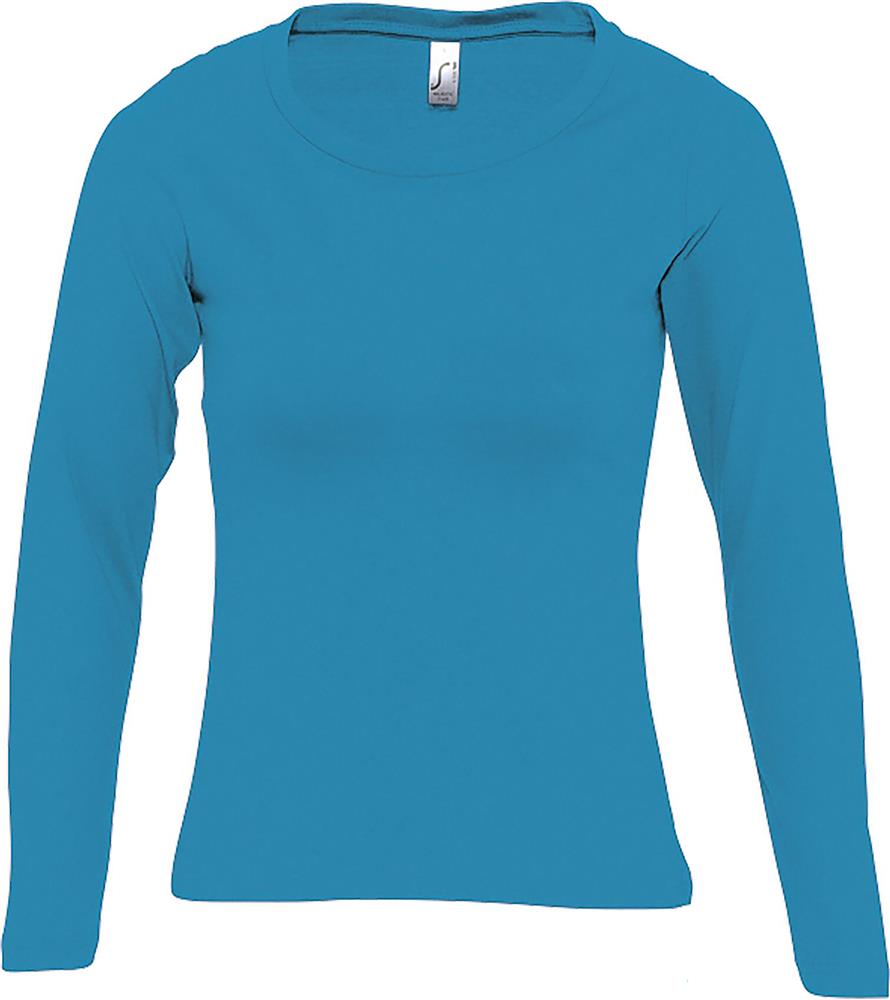 Tee-shirt manches longues 150 g/m² personnalisé MAJESTIC, côté cœur