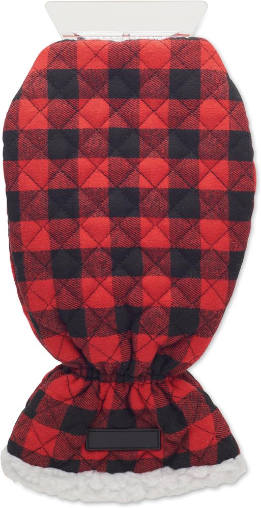 Gant grattoir matelassé personnalisé ICEHAND, étiquette