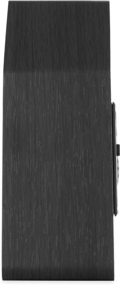 Réveil coucou noir en MDF personnalisé CUCKOO BIRD, côté droite