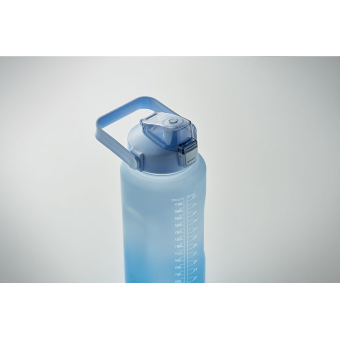Bouteille d'eau RPET 2L personnalisée ACTIVATE MAX