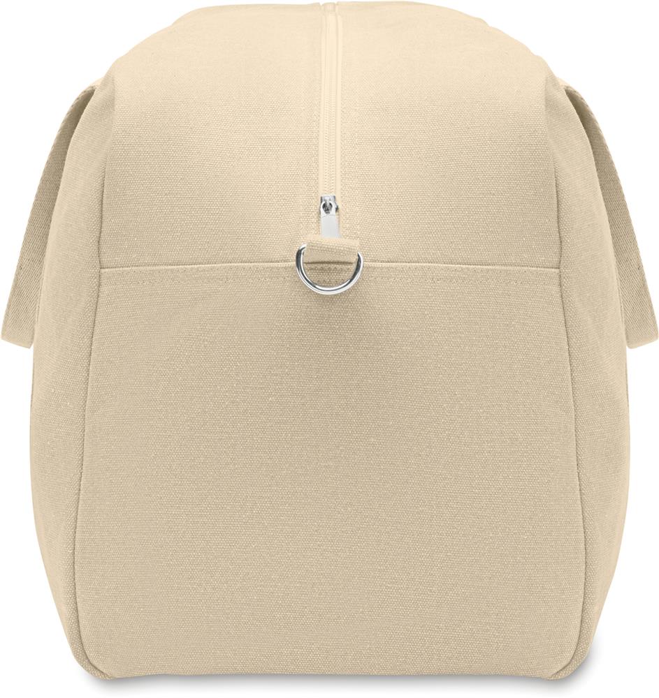 Sac de voyage recyclé 450 g/m² personnalisé DUFFAS, côté droite