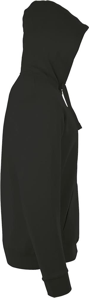 Sweat zippé à capuche 260 g/m² personnalisé STONE, manche droite