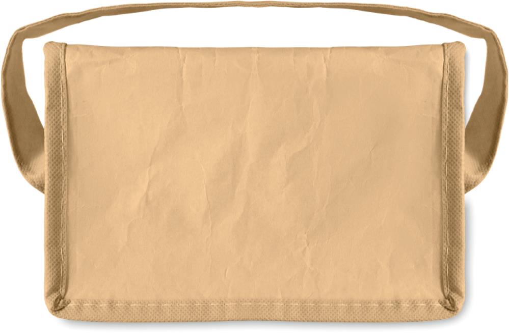 Sac isotherme papier recyclé 3L personnalisé PAPERCOOL, dessus
