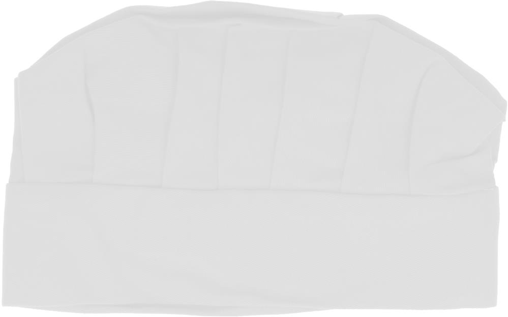 Toque de chef coton 130 g/m² personnalisée CHEF, devant (broderie)