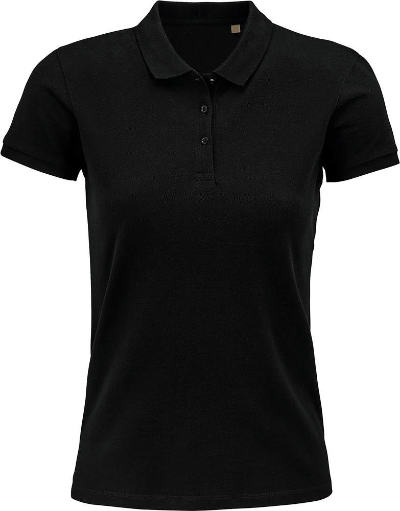 Polo femme coton bio 170 g/m² personnalisé PLANET WOMEN, devant