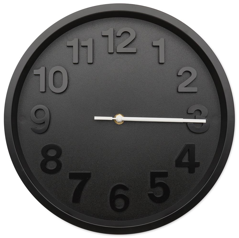 Horloge murale 30 cm personnalisée MURO, partie 1 (tampographie)