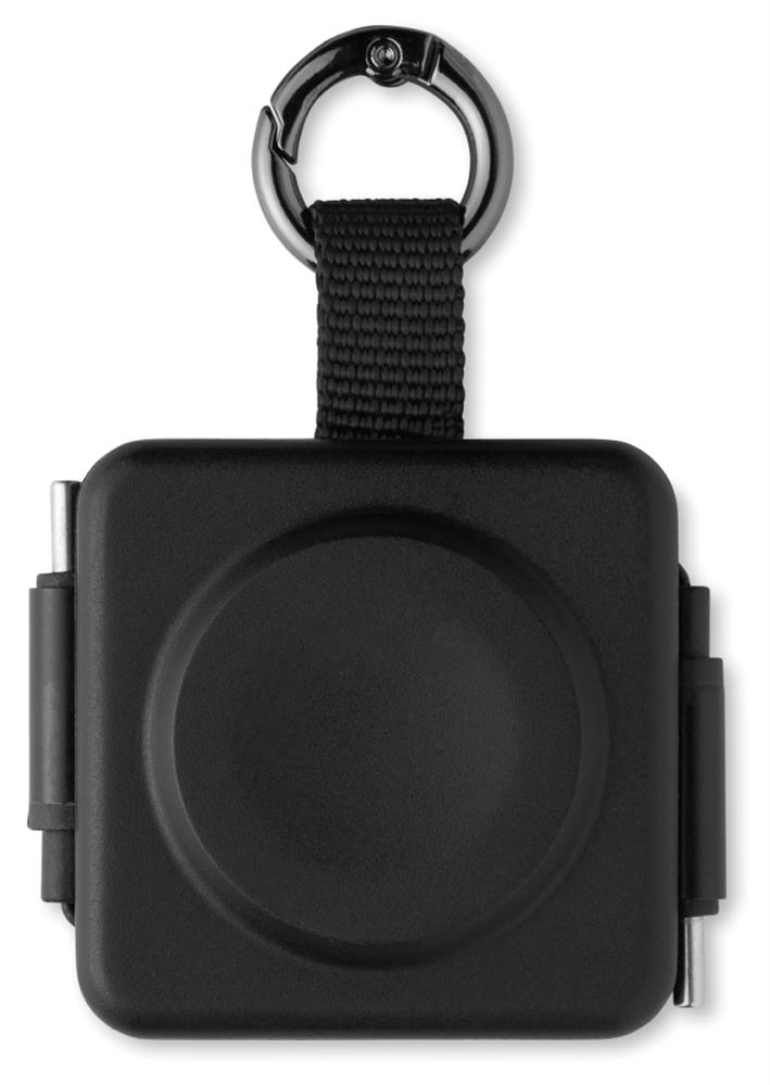 Câble rétractable USB-C 100 W et montre personnalisé SKILFUL, côté 2