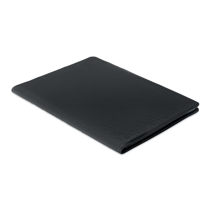 Conférencier A4 RPET 300D personnalisé CASOVE, Noir