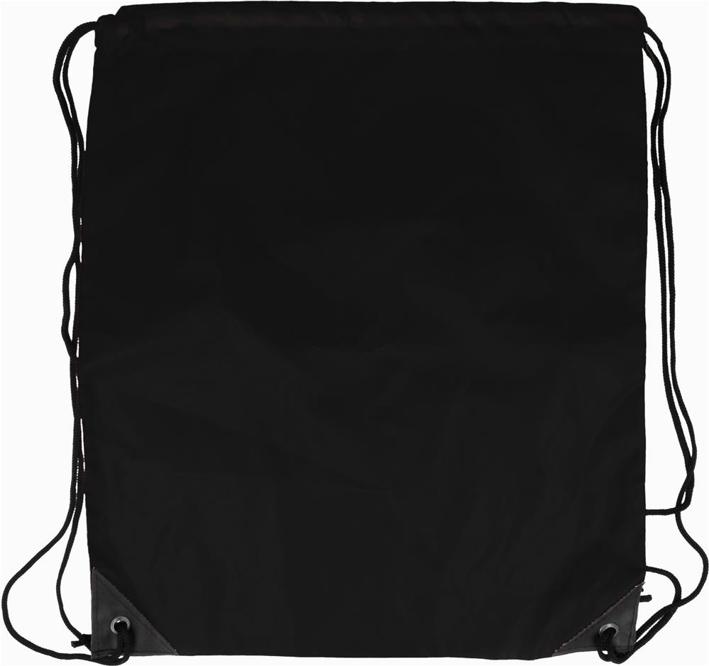Sac à cordon polyester 190T personnalisé SHOOP, devant (transfert réfléchissant)