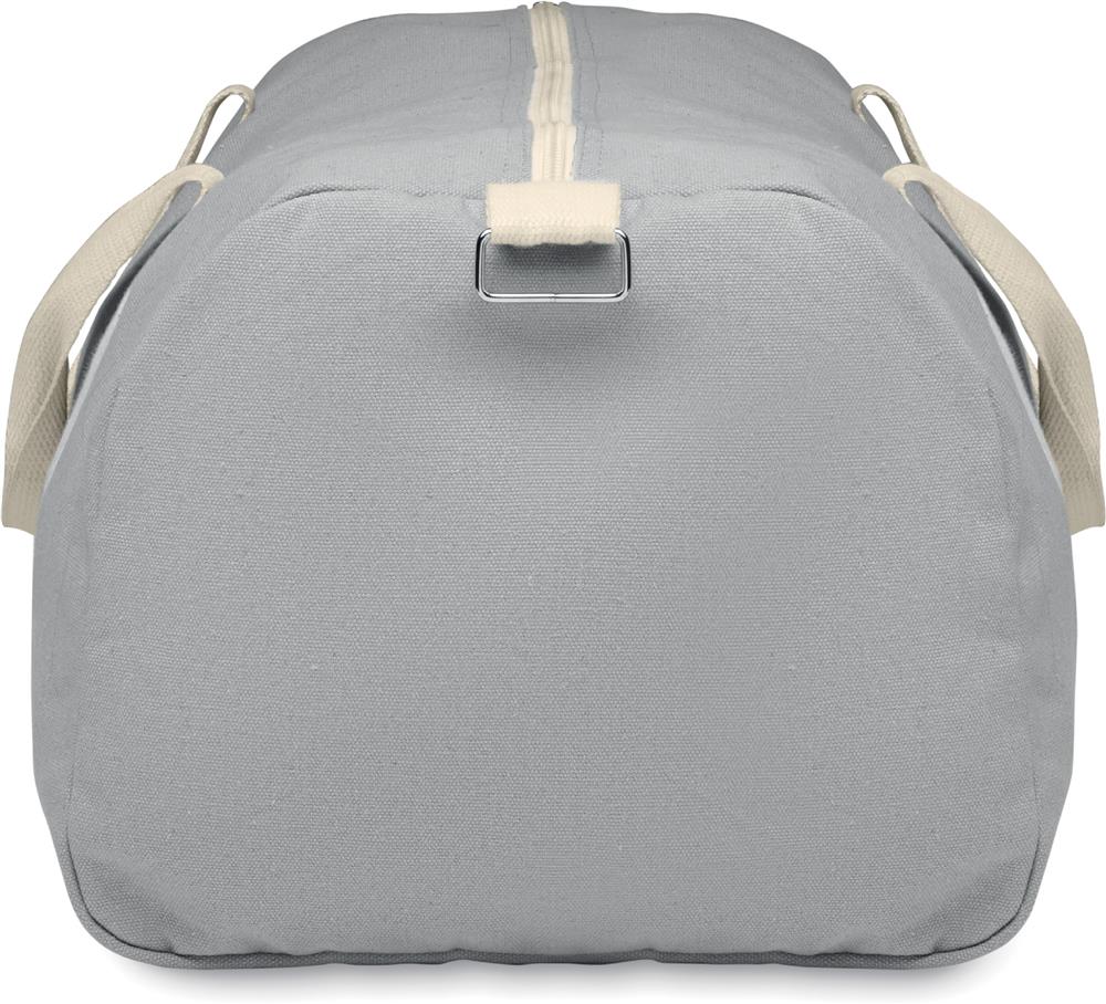Sac de sport coton recyclé 320 g/m² personnalisé MALDI, côté gauche