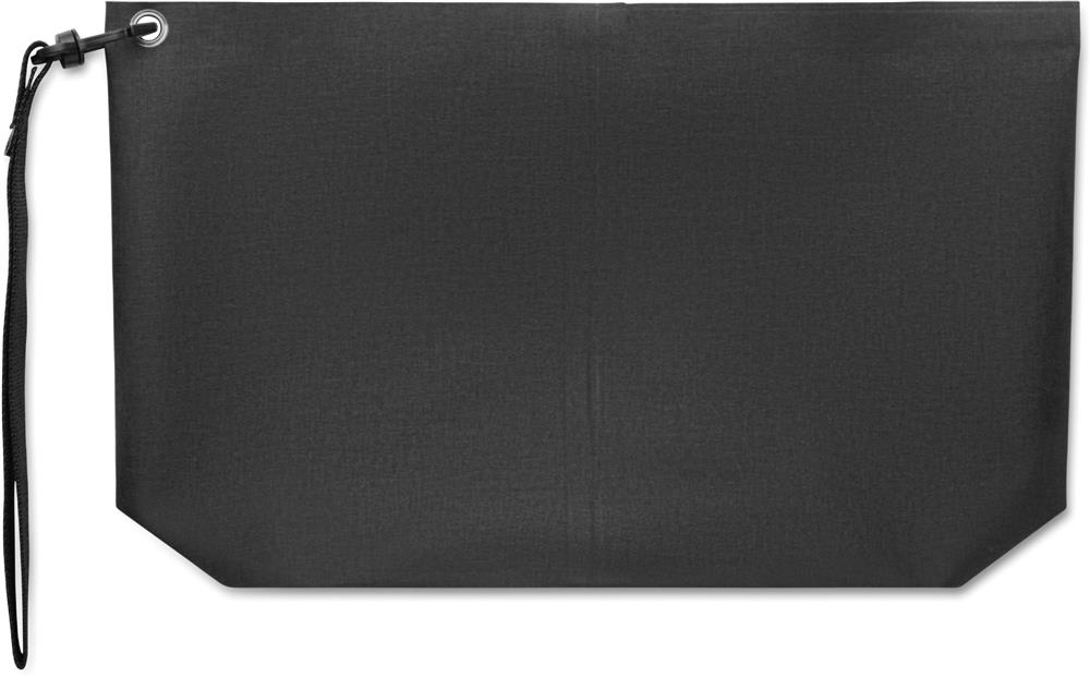 Pochette RPET résistante à l'eau personnalisée BRENNA POUCH, dos
