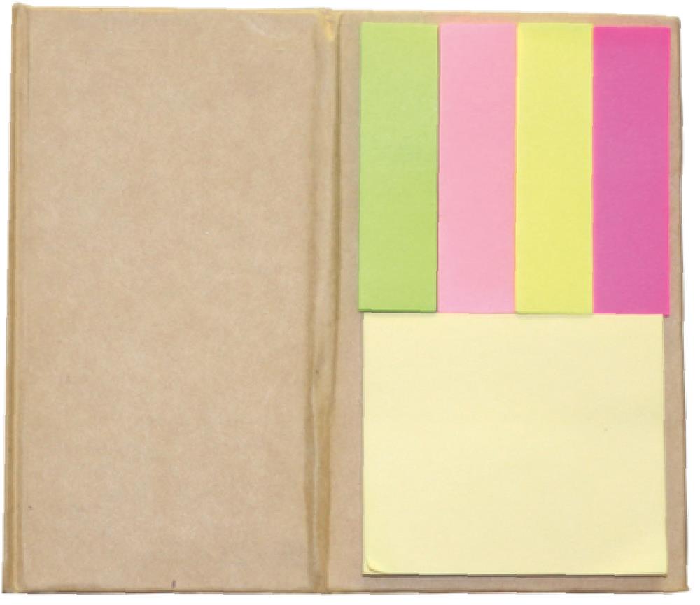 Distributeur de notes maison carton personnalisé RECYCLOPAD, toit
