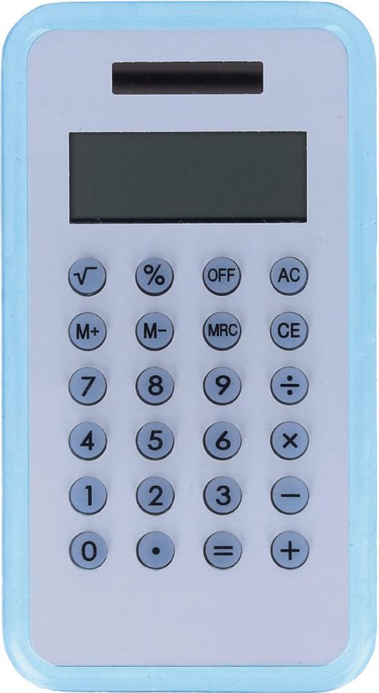 Calculatrice de poche 8 chiffres personnalisée CULCA, keyboard bas