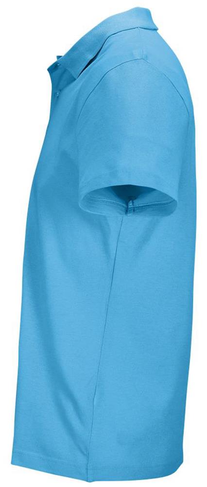 Polo unisexe coton peigné personnalisé PULSE, manche gauche