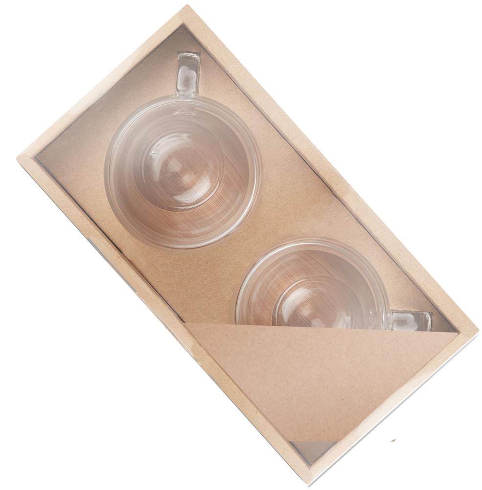 Verres expresso double paroi personnalisés BELIZE, paper insert