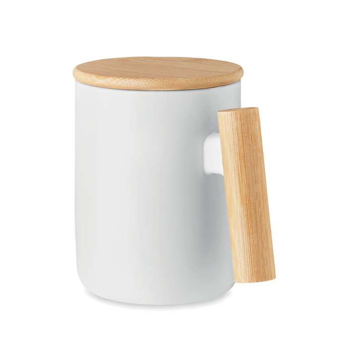 Mug porcelaine 380 ml personnalisé MAJEST, Blanc