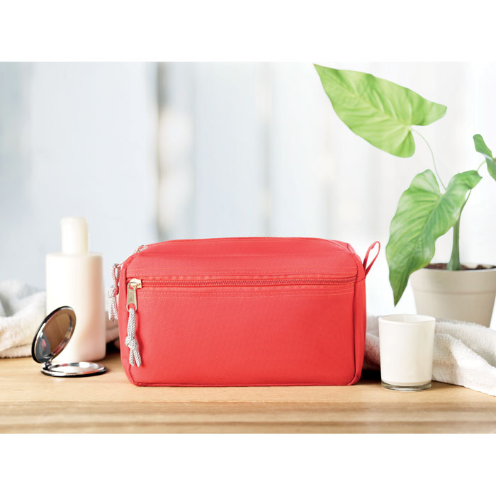 Trousse de toilette polyester 600D personnalisée NEW & SMART