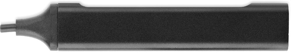 Hub USB 4 ports aluminium recyclé personnalisé CURRENT, côté 1