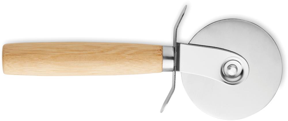 Planche à pizza bambou personnalisée NAPOLITANA, cutter côté 2