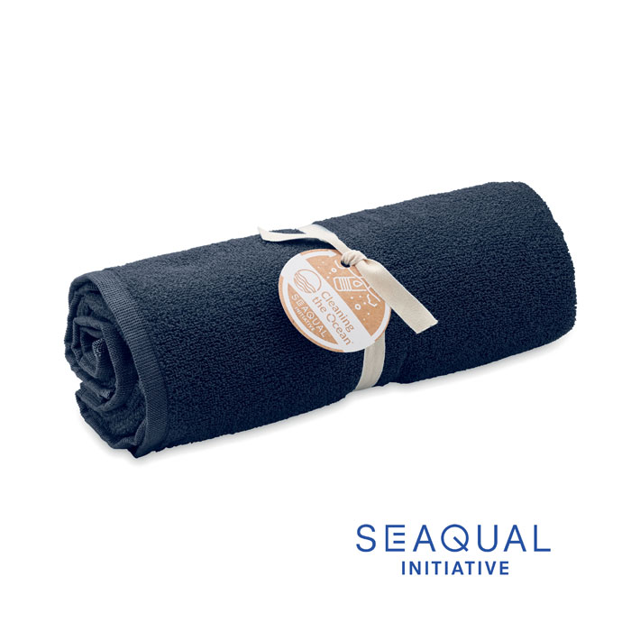 Drap de bain jacquard 100x170 cm personnalisé WATER