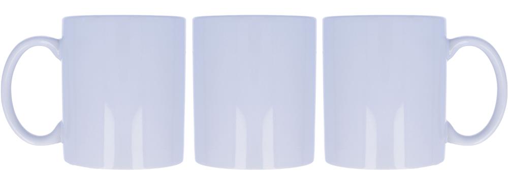 Mug céramique blanc 300 ml personnalisé DUBLIN, tour complet