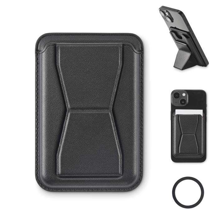 Porte-cartes téléphone magnétique personnalisé LEAMAG