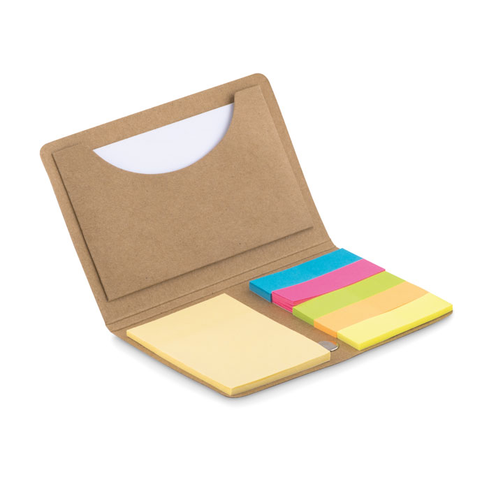 Set mémo papier kraft personnalisé FOLDNOTE
