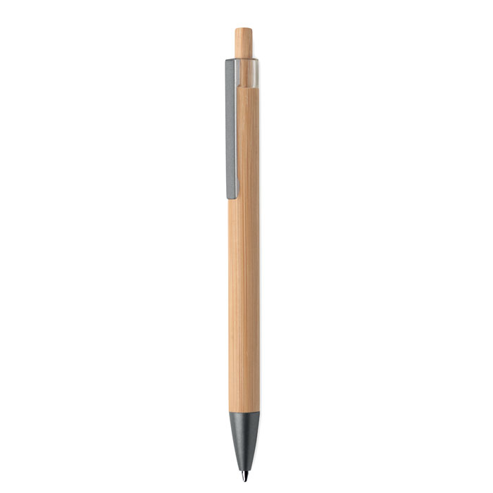 Stylo bambou clip métal personnalisé ITEA