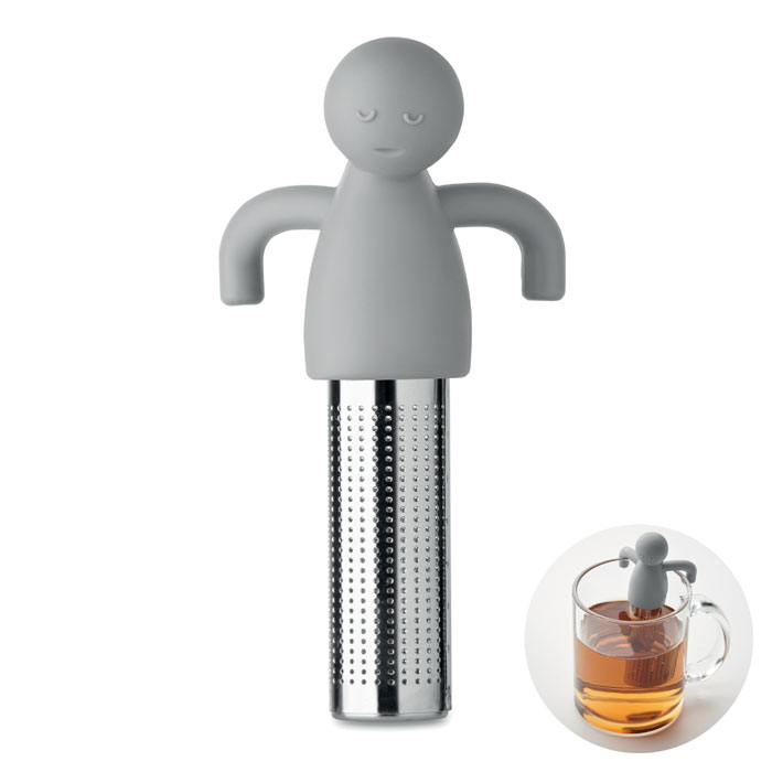 Infuseur à thé silicone et inox personnalisé NINOT