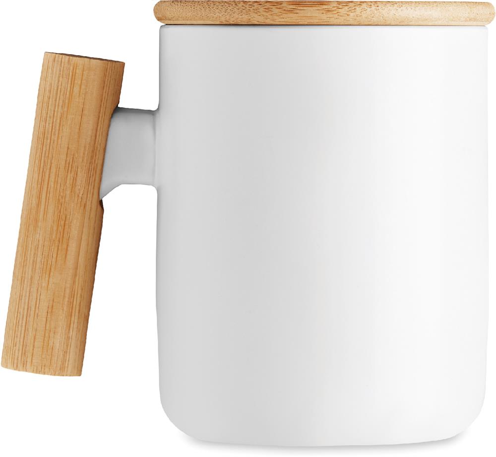 Mug porcelaine 380 ml personnalisé MAJEST, gauche