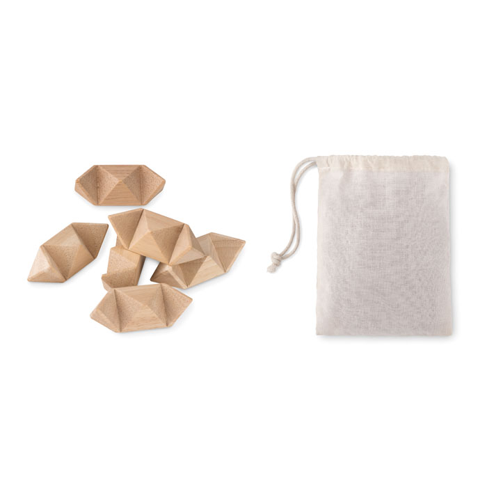Casse-tête étoile en bois personnalisé STARNATS, Bois