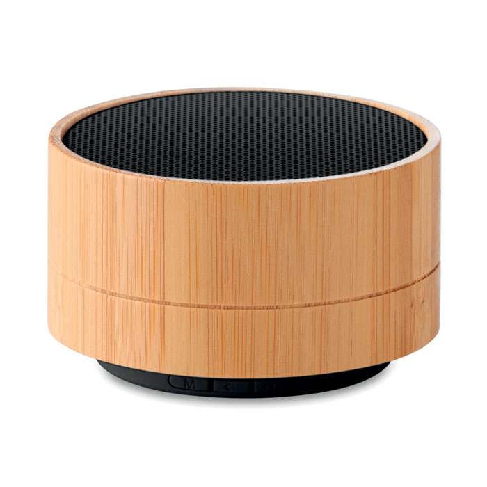 Enceinte bambou lumineuse 3 W personnalisée SOUND BAMBOO