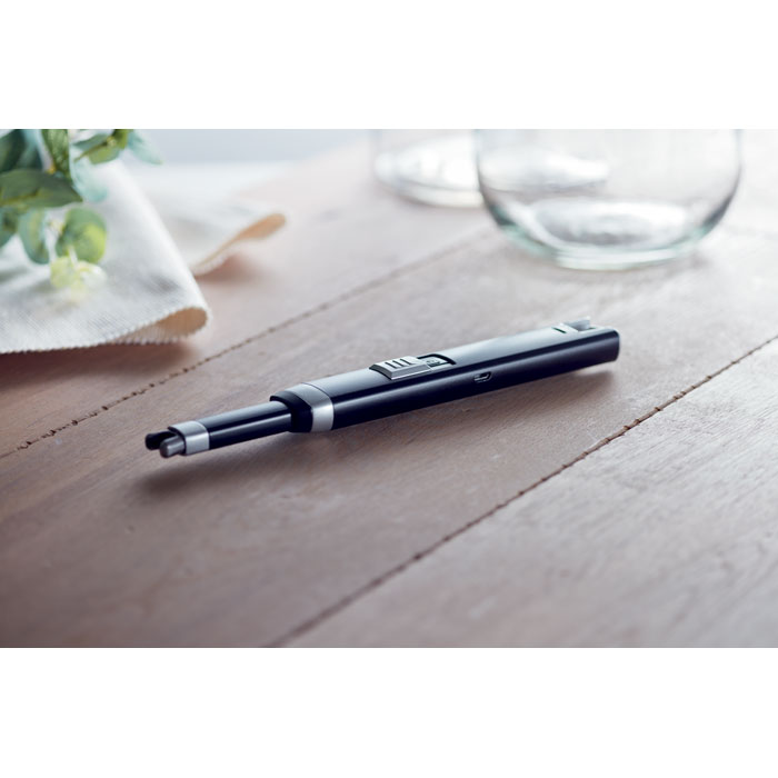 Briquet USB rechargeable personnalisé FLASMA PLUS