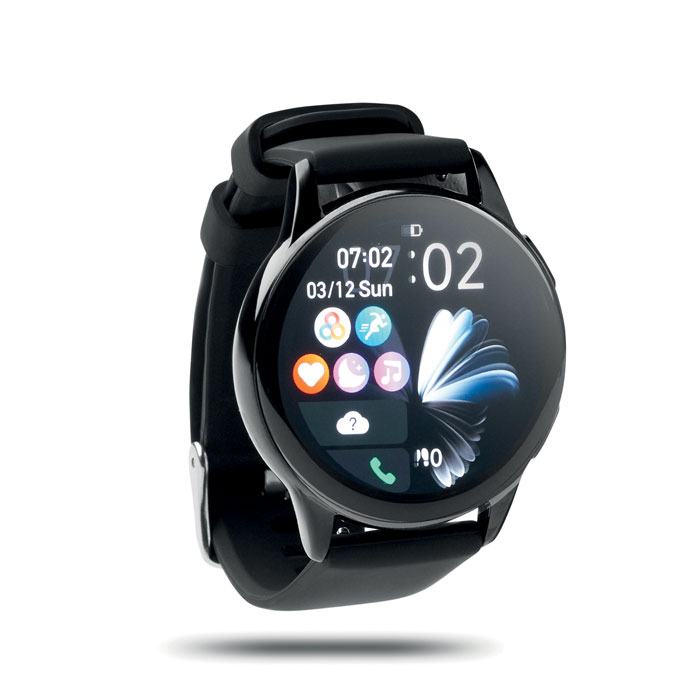 Montre connectée étanche IP67 personnalisée RIST, Noir