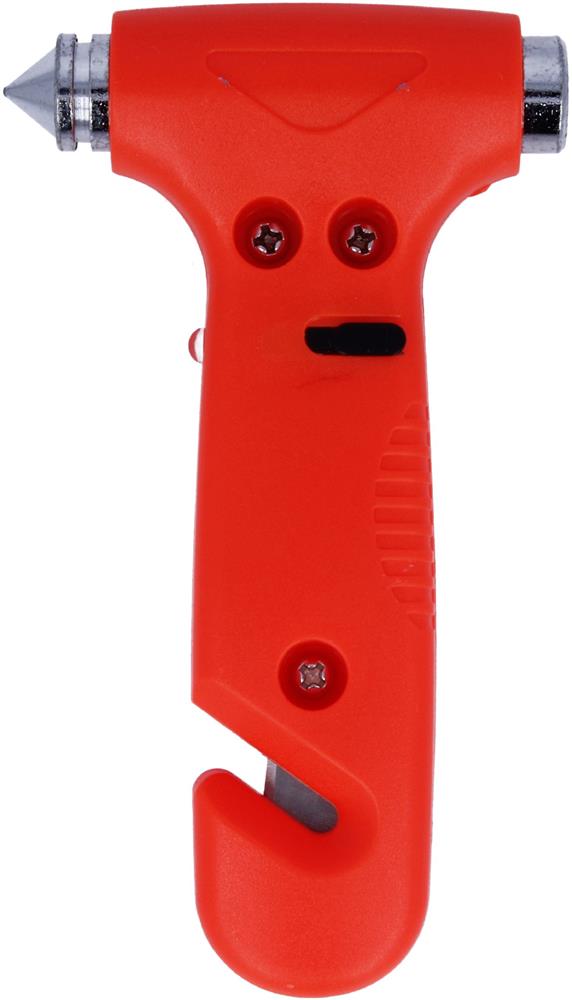 Marteau de sécurité 3 en 1 LED personnalisé RESQ, devant tête