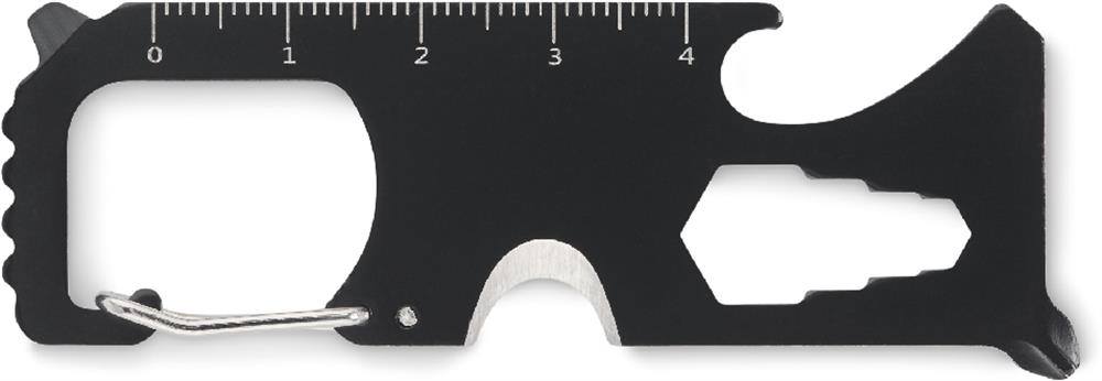 Multi-outil de poche inox 8 fonctions personnalisé VETOOL, côté 1